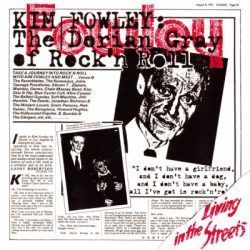KIM FOWLEY – LIVING IN THE STREETS